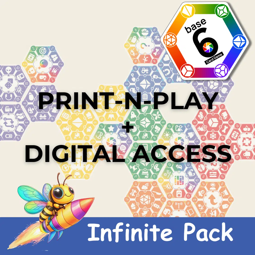 Base6 Infinity Pack Print-n-Play & Digital Access