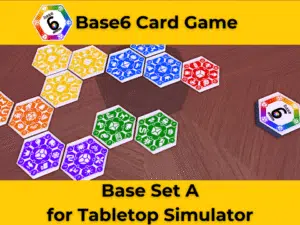 Base6 Card Game Base Set A for Tabletop Simulator