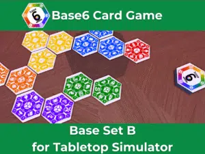 Base6 Card Game Base Set B for Tabletop Simulator