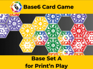 Base6 Card Game Base Set A for Print and Play