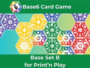 Base6 Card Game Base Set B for Print and Play