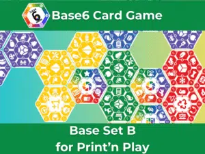 Base6 Card Game Base Set B for Print and Play