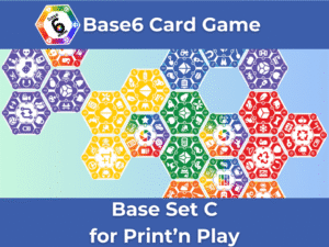 Base6 Card Game Base Set C for Print and Play